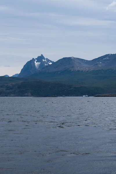 Paysage Baie Lapataia Terre Feu Paysage Océan Atlantique Ushuaia Argentine — Photo