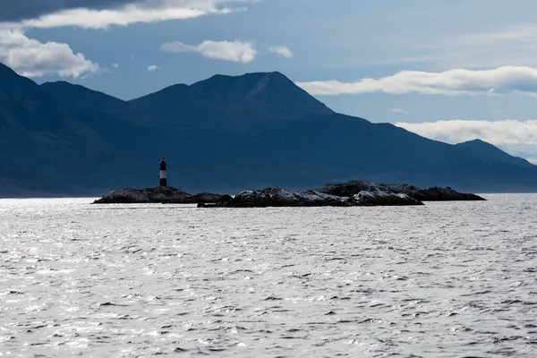 Lapataia Körfezi Manzarası Tierra Del Fuego Ushuaia Arjantin Deki Atlantik — Stok fotoğraf