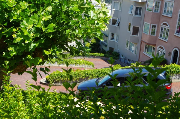 San Francisco - Lombard Street — Stock Photo, Image