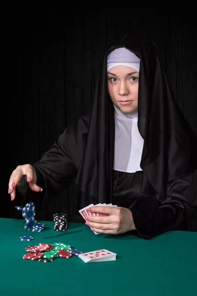 Nun asks for money — Stock Photo © GrashAlex #104609552