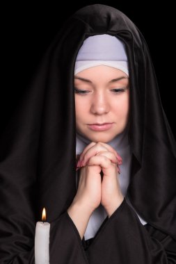 Dua eden Rahibe portresi