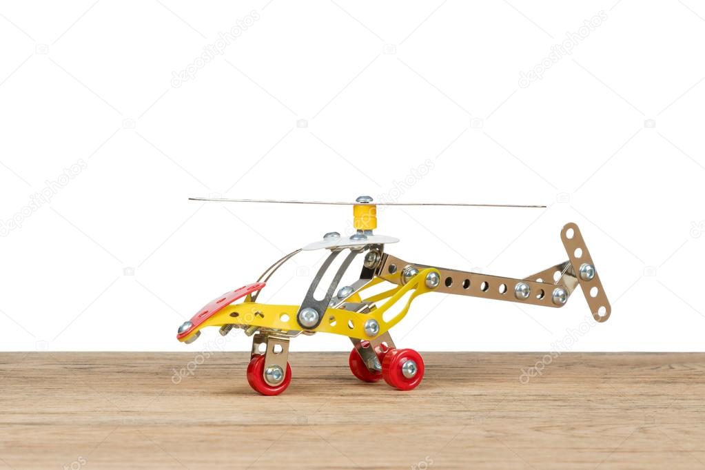 old helicopter toy