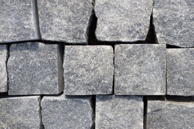 Taş blok duvar dokusu