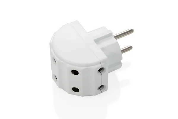 Electrical tee plug — Stock Photo, Image