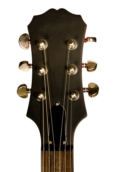 Closeup head guitar — Stock Photo, Image