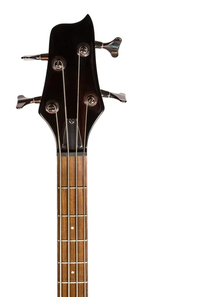 Kopf der E-Bass-Gitarre — Stockfoto