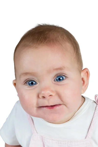 Retrato bebê close-up — Fotografia de Stock
