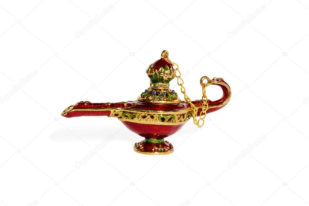 Magic ceramic lamp of Aladdin