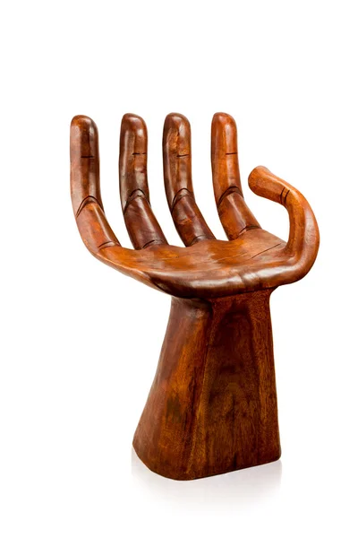 Tasarımcı sandalye palm — Stok fotoğraf