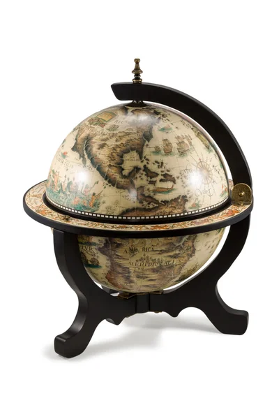 Globe van de oude wereld Amerika — Stockfoto