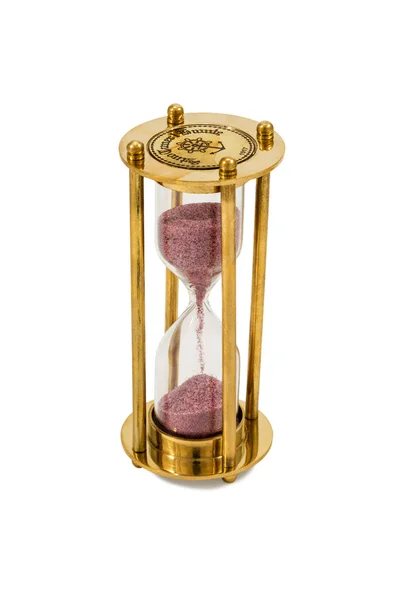 Reloj de arena de cobre — Foto de Stock
