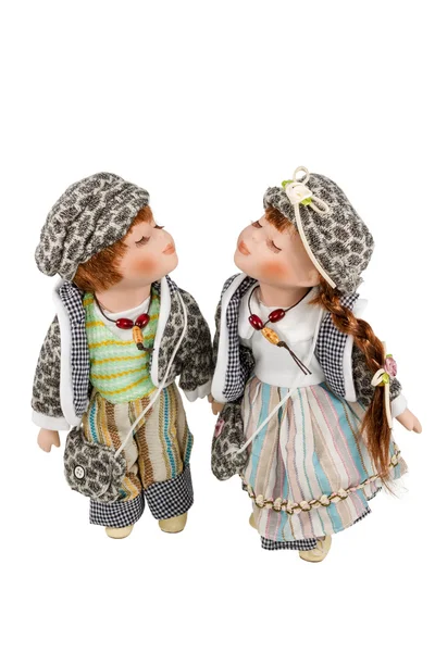 Two lovely doll — Stock Photo, Image