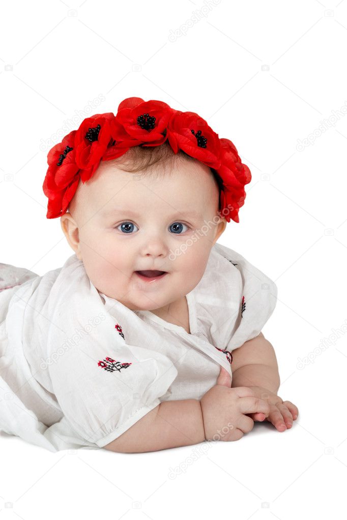 Portrait De Bebe Fille Avec Couronne Image Libre De Droit Par Grashalex C Portrait De Bebe Fille Avec Couronne Image Libre De Droit Par Grashalex C