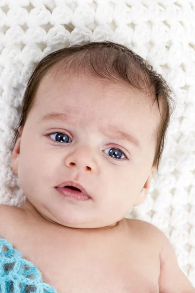 Portraid little boy closeup — Stock Photo, Image