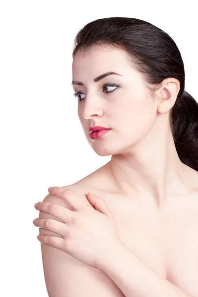 Retrato de mujer joven — Foto de Stock