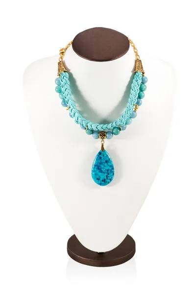 Manikin with necklace — Stock Photo, Image