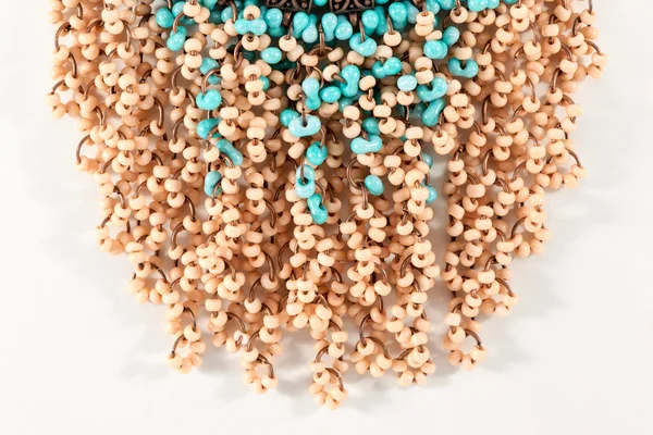 Samling av färgstarka kostym smycken — Stockfoto