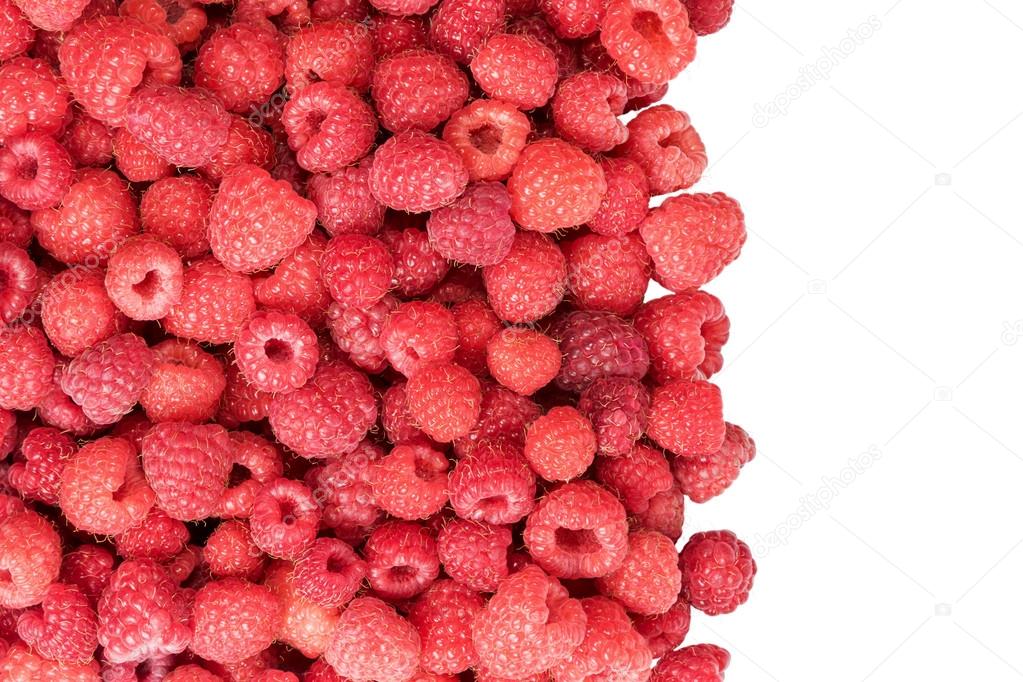 Raspberry and white space