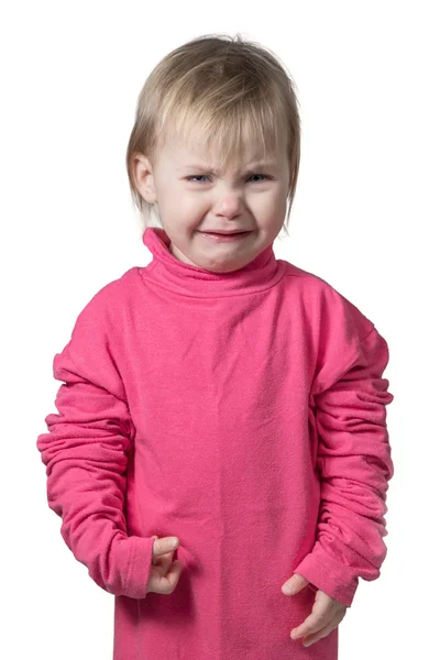 Portrait of a crying child — Stock Photo, Image