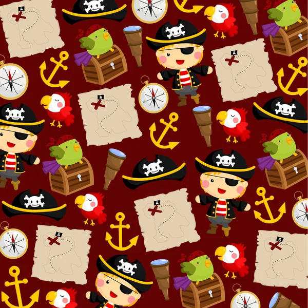 Pirate Contexte — Image vectorielle