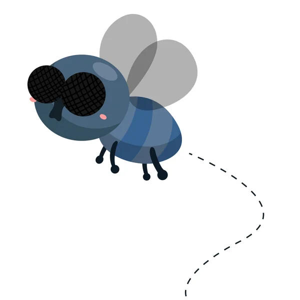 Vector de mosca — Archivo Imágenes Vectoriales