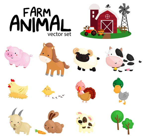 Baby farm animal Vector Art Stock Images | Depositphotos Baby farm animal Vector Art Stock Images | Depositphotos