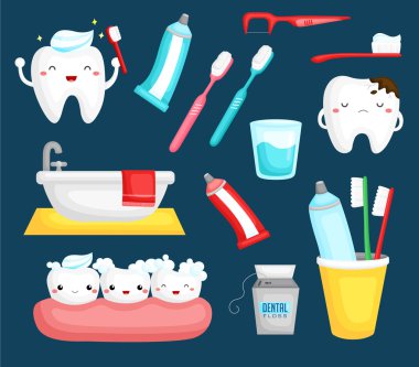 diş ve diş fırçası