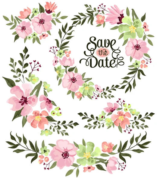 Bahar çiçek çelenk