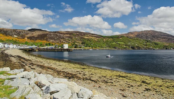 Ullapool Est Port Village Environ 1500 Habitants Situé Ross Cromarty — Photo