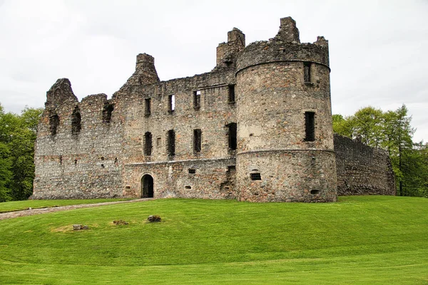 Balvenie Castle Castello Rovina Nord Dufftown Nella Regione Moray Scozia — Foto Stock