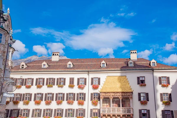 Знаменитая Золотая Дача Снято Инсбруке Австрия Октября 2016 Года — стоковое фото