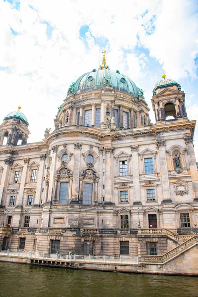 Cathédrale Berlin Berliner Dom Est Une Église Évangélique Allemande Monumentale — Photo