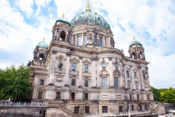 베를린 Berlin Cathedral Berliner Dom 베를린 중심부의 박물관 기념비적 복음주의 — 스톡 사진