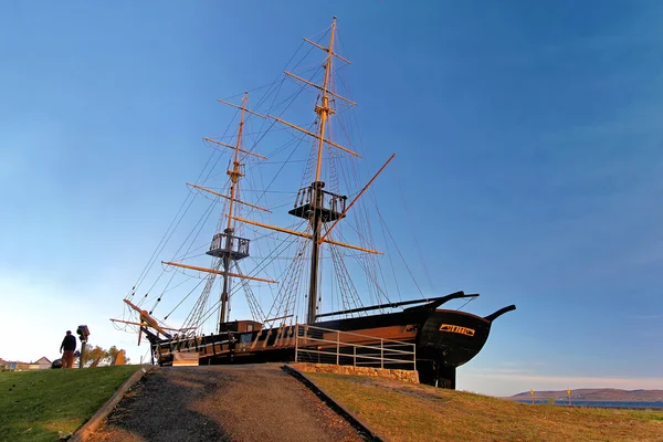 The Amity was a 148 ton brig used in the early nineteenth century — Stockfoto
