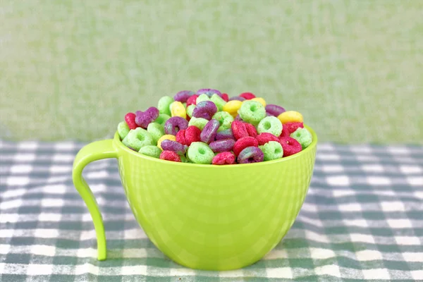 Colorful breakfast cereals — Stock Photo, Image