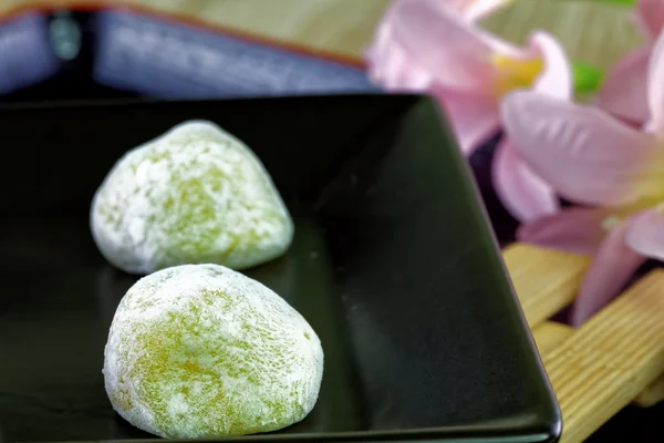 Daifuku groene thee — Stockfoto