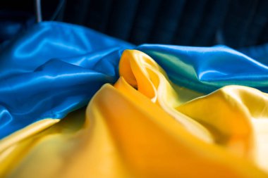 Ukrainian flag Independence Day cooperation UA Kyiv clipart
