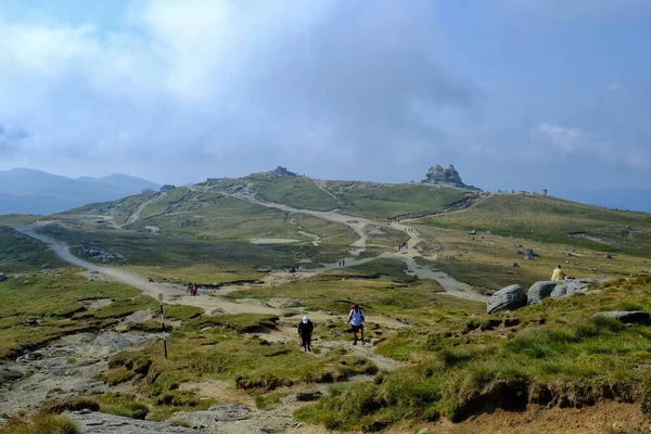 Wanderung Zum Omu Gipfel Wanderung Von Babele Zur Omu Hüttenroute — Stockfoto