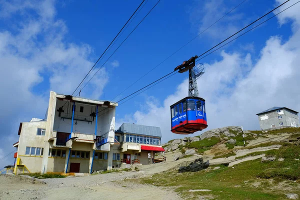 Busteni Romania August 2021 Busteni Babele Cable Car Babele Station — Stock Photo, Image