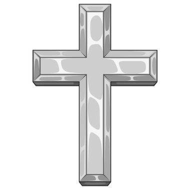 Gerçekçi metalik dokuları ve krom yansımaları olan çarpıcı bir Hristiyan haçı görüntüsü. Tasarım, metalin sağlamlığını canlı ve sanatsal bir sonla vurguluyor..