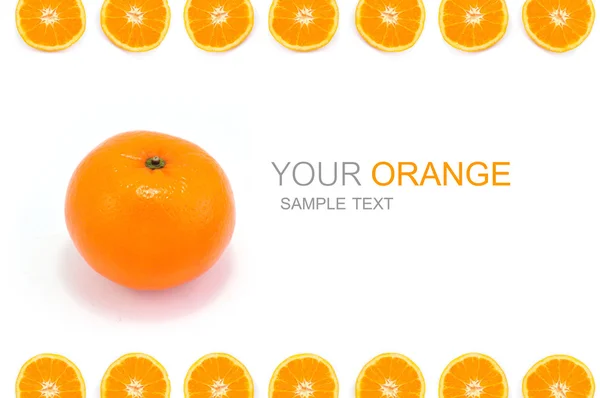 Fondo naranja para la presentación —  Fotos de Stock
