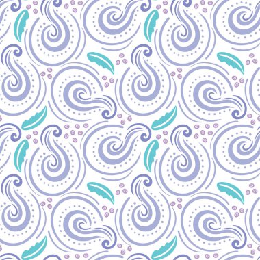 Çiçekli kusursuz retro desen. Paketleme için sonsuz doku