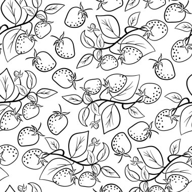 Renkli ahududu desenli el çizimi mürekkep..