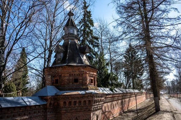 Golden Towers Ancient Architectural Solutions Trinity Sergievskaya Lavra Sergiev Posad — Stock Photo, Image