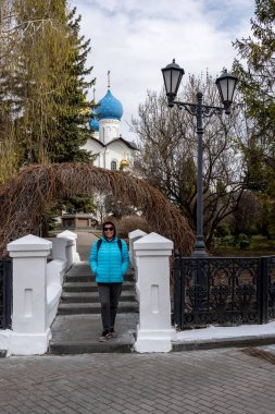 Kazan 'ın eski bölümlerinde ve Kremlin' de güzel mimari manzaralar.