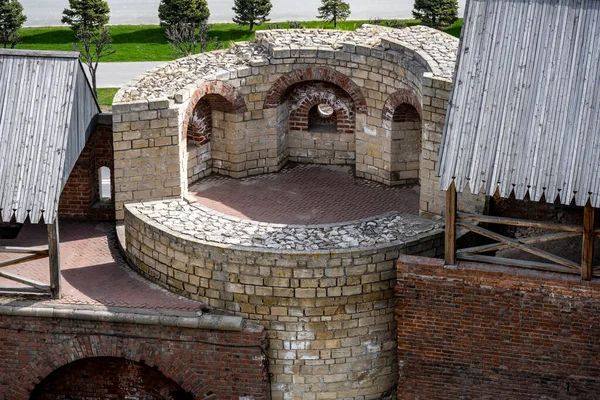 Beautiful Architectural Landscapes Old Part Kazan Kremlin — Stock Photo, Image