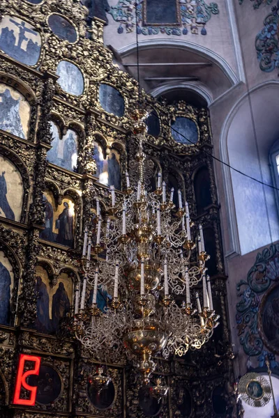 Lumière Divine Dans Temple Chrétien Tôt Matin Pâques — Photo