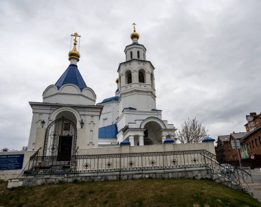 İlkbaharda eski Kazan 'ın tarihi kısmı 