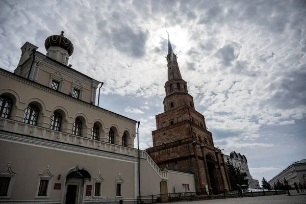 panoramic view of the architectural masterpieces of the old Kremlin in Kazan