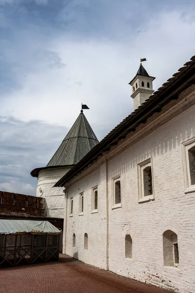 panoramic view of the architectural masterpieces of the old Kremlin in Kazan